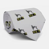 Funny dog - Stropdas (Opgerold)