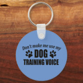 Funny Dog Trainer Sleutelhanger Gifts (Voorkant)