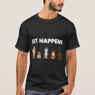 Funny Dog Training Art for Men Women Hondenliefheb T-shirt