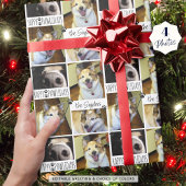 Funny Dog YAPPY PAWLIDAYS 4 Foto gepersonaliseerd Cadeaupapier
