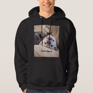 Funny Dog zal niet genegeerd worden Comical Photo Hoodie