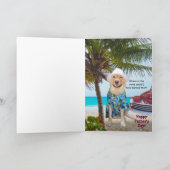 Funny Dogs, Fun Loving Son, Vaderdag Kaart (Binnen)