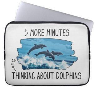 Funny Dolphins Laptop Hoes