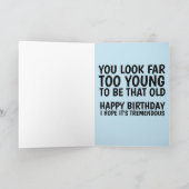 FUNNY DONALD TRUMP CARTES D'ANNIVERSAIRE FUNNY (Intérieur)