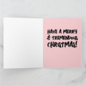 FUNNY DONALD TRUMP CARTES DE NOËL - EXCELLENTE ! (Intérieur)