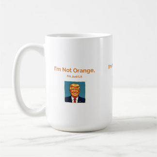 Funny Donald Trump Cartoon - "I'm Not Orange, I'm Koffiemok