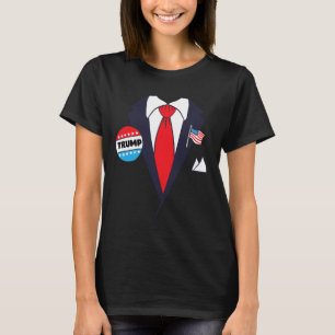 Funny Donald Trump Halloween Kostuum - Cartoon T-s T-shirt