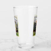 Funny Donald Trump Poetin Pistool Joke Glas (Rechts)