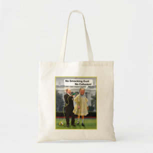 Funny Donald Trump Poetin Pistool Joke Tote Bag