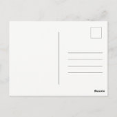 Funny Donald Trump Post Card Briefkaart (Achterkant)