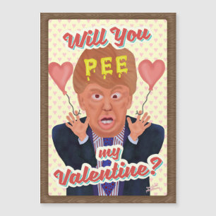 Funny Donald Trump Valentijnsdag Pee Tape Joke