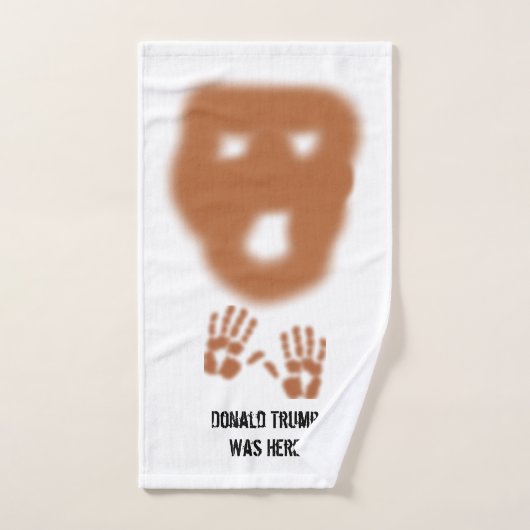Funny Donald Trump was hier Handdoek (Handdoek)