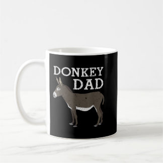 Funny Donkey Art voor papa Mannen Donkey Lover Mul Koffiemok