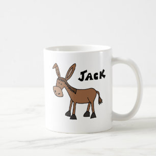 Funny Donkey Named Jack Koffiemok