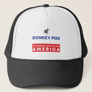 Funny Donkey Pox de ziekte die Amerika vernietigt Trucker Pet