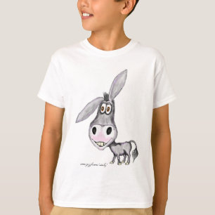 Funny donkey schattig t-shirt