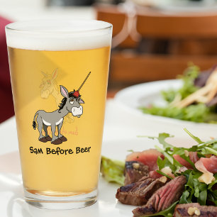 Funny Donkey verandert in een Unicorn Glas