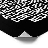 Funny Don't Use A Big Word Writer &amp; Translator Poster (Hoek)