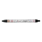 Funny Donut Care Zwarte Inkt Pen (Voorkant)