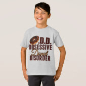 Funny Donut Kinder T-shirt (Voorkant volledig)