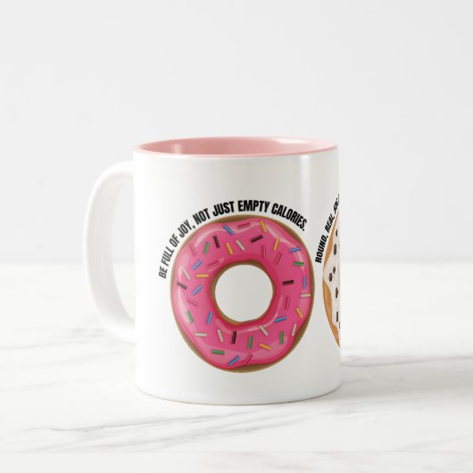 Funny Donut Mug – Real & Ridiculously Tasty (Devant gauche)