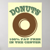 Funny Donut Poster (Voorkant)