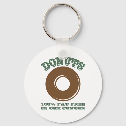 Funny Donut Sleutelhanger (Voorkant)