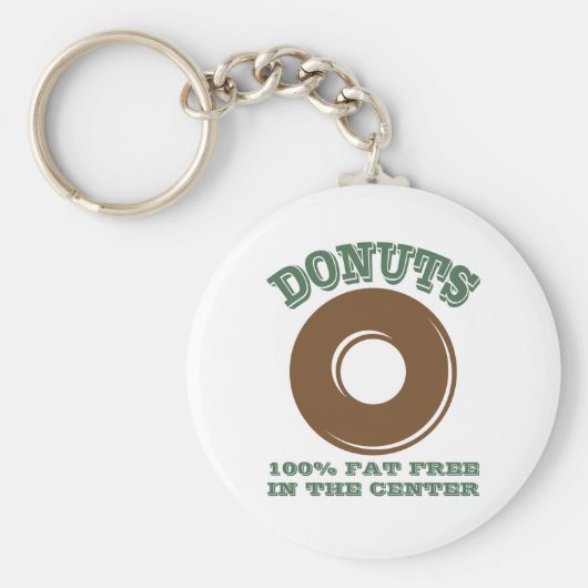 Funny Donut Sleutelhanger (Voorkant)