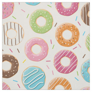 Funny Donut Stof