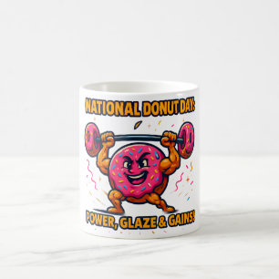 Funny Donut T-Shirt – Zoet, Kleurrijk & Helemaal D Koffiemok