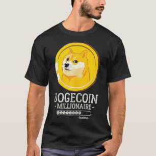 Funny Dopostes in Millionaire HODL Doge Coin Crypt T-shirt