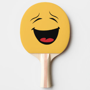 Funny Double Sided Happy Sad Ping Bat Tafeltennisbatje