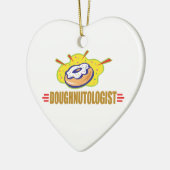 Funny Doughnut Keramisch Ornament (Links)