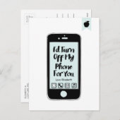 Funny Draai van het Briefkaart van de Liefde van d (Voorkant / Achterkant)