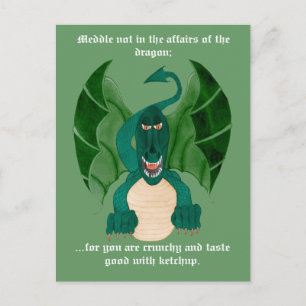Funny Dragon Briefkaarten
