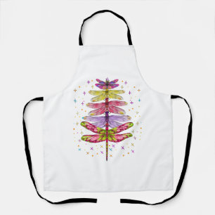 Funny Dragonfly-kerstboom Schort