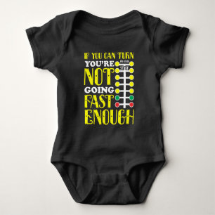 Funny Dragster Driver Race Car Enthusiast Romper