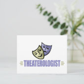 Funny Drama Theater Briefkaart (Staand voorkant)