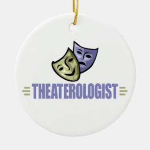 Funny Drama Theater Keramisch Ornament