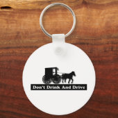 Funny Drink en rijd niet Sleutelhanger (Voorkant)