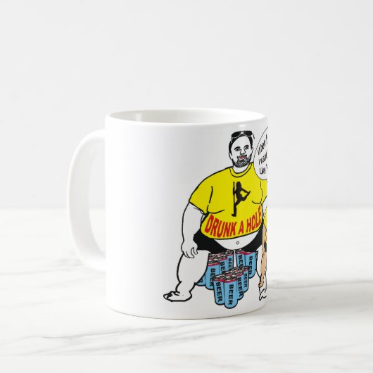 Funny Drink papa en Mok (Voorkant links)