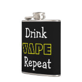 Funny Drink Vape Herhalen Heupfles (Links)