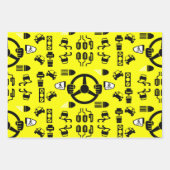 Funny Driving Instructor Gift Inpakpapier Vel (Voorkant 3)