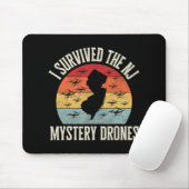 Funny Drone Lover I Survived The New Jersey Myster Muismat (Met muis)