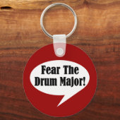 Funny Drum Major Sleutelhanger (Voorkant)