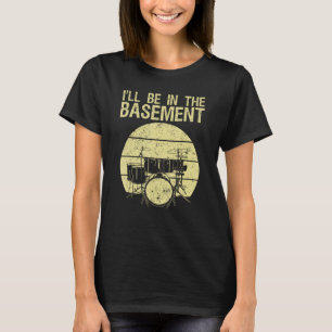 Funny Drummer Art Mannen Drumming drumming drum se T-shirt