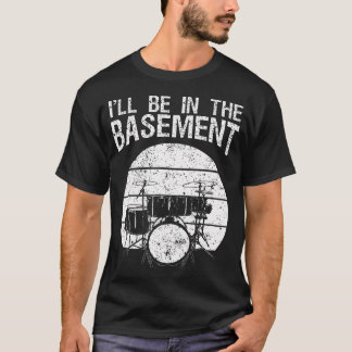Funny Drummer Art voor mannen drumming drumming T-shirt