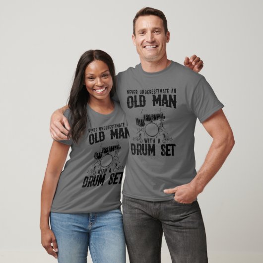 Funny Drummer Art voor mannen Drumspeler Drummi T-shirt (Unisex)