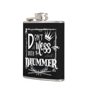 Funny Drummer Percussion Drum Drumsticks Drumming  Heupfles (Links)