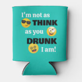 Funny Drunk Emoji Glacière (Devant)